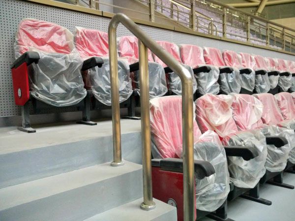 招远市体育馆室内外不锈钢安全护栏